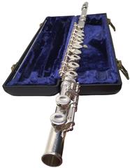 SELMER SIGNET SPECIAL FLUTE COIN SILVER, OPEN HOLE, LOW B FLAT IN CASE
